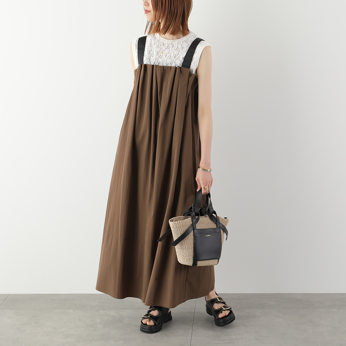 Mewl（ミュール） キャミワンピース M262-58074 レディース 撥水