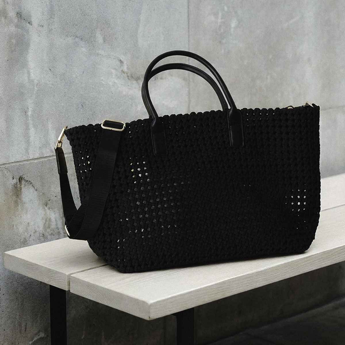 JOURNAL STANDARD×SOL and SELENE トート ブラック SOL and SELENE ソル アンド セレーネ トートバッグ SOLSTICE LARGE