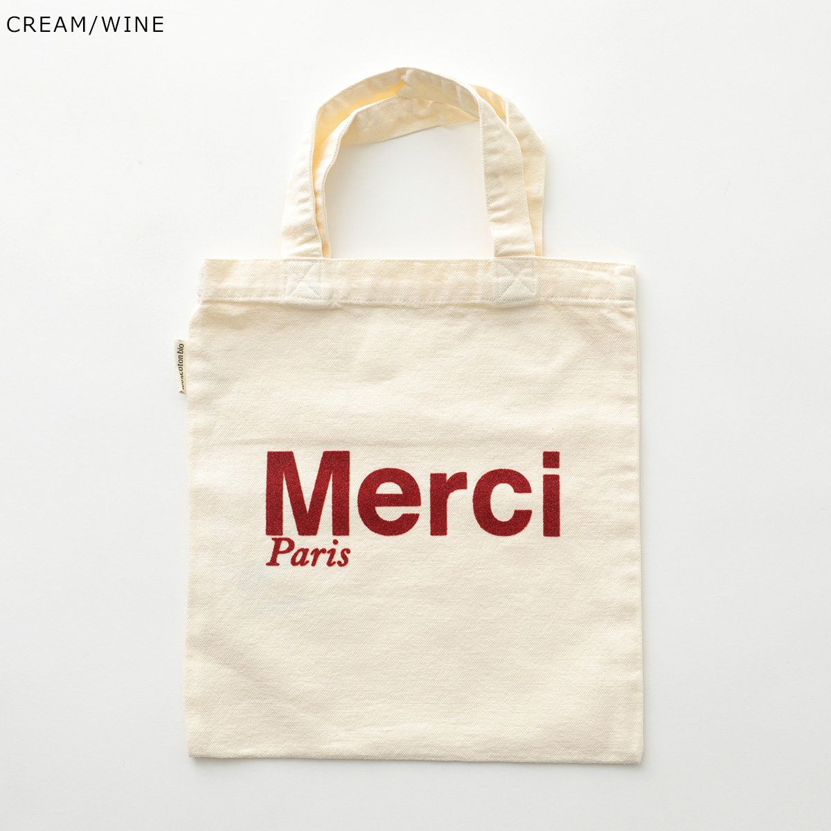 MERCI（メルシー） トートバッグ MINI TOTE MERCI レディース ロゴ