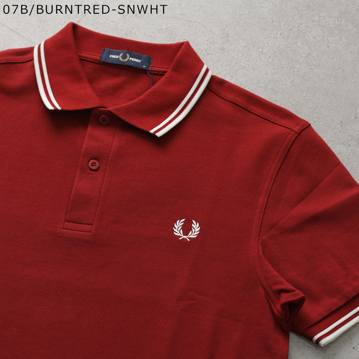 FRED PERRY（フレッドペリー） ポロシャツ TWIN TIPPED FRED PERRY