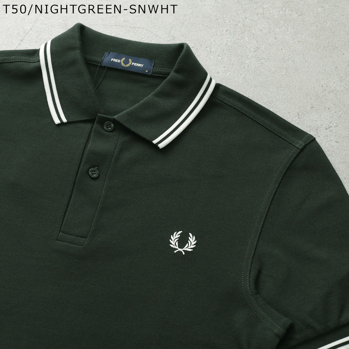 fred perry ポロシャツ m3（メンズポロシャツ）（色：カーキ系