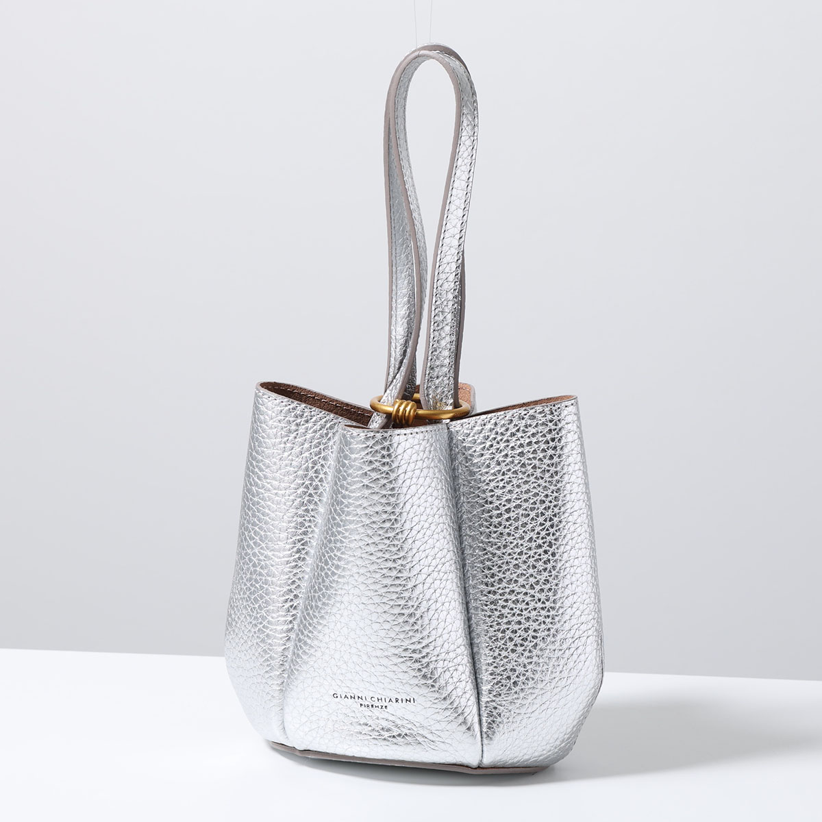 バルーンきんちゃく♡Lilly 他2点 GIANNI CHIARINI（ジャンニ キアリーニ） ハンドバッグ LILY リリー S