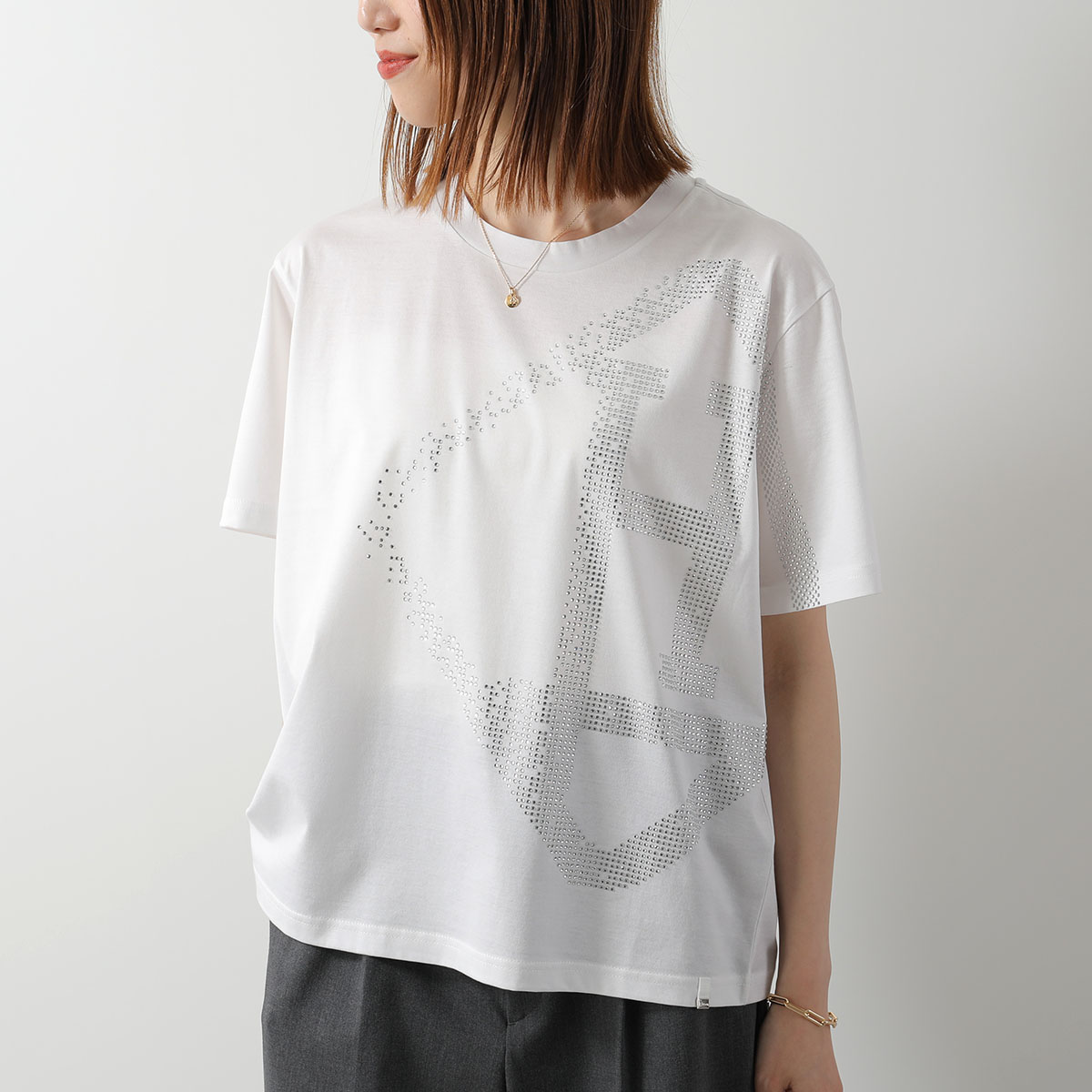 HERNO（ヘルノ） Tシャツ JG000321D 52125 レディース 半袖 カットソー
