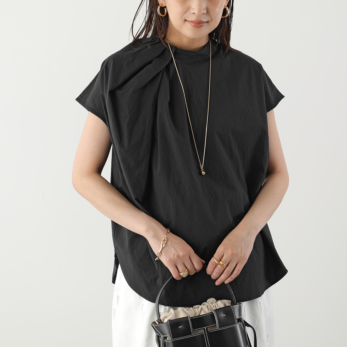 cloche（クロッシェ） クロシェ ブラウス 85651 レディース ギャザー
