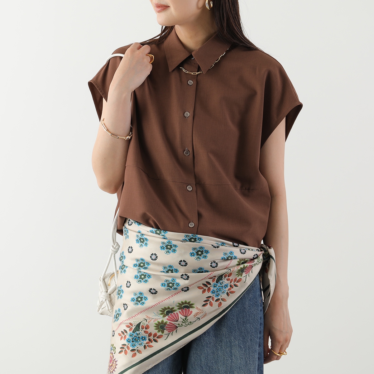 cloche（クロッシェ） クロシェ シャツ 85060 レディース コクーン 