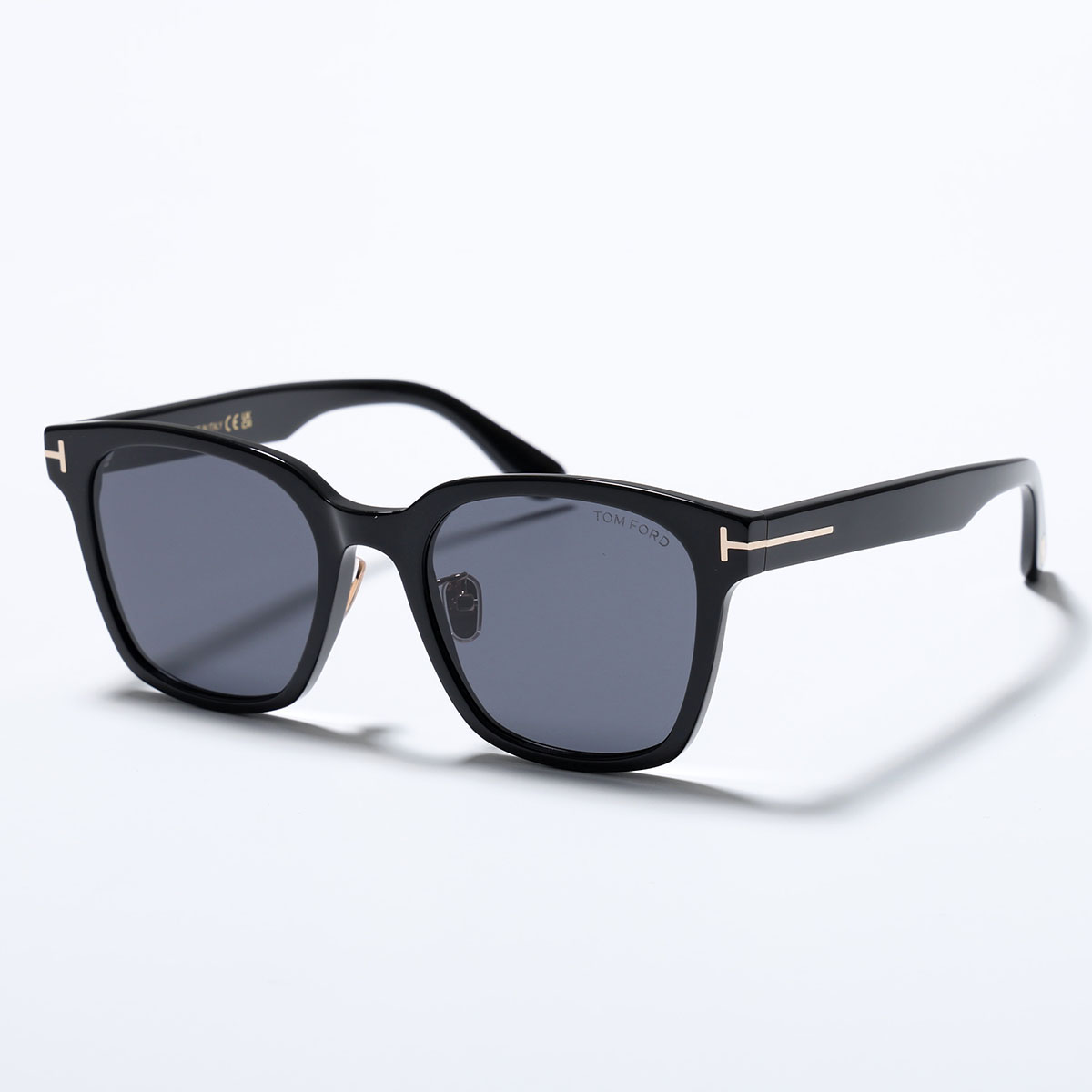 TOM FORD トムフォード サングラス TF1239-K FT1239-K メンズ ウェリントン型 セルフレーム フルリム アジアンフィット アイウェア 01Aの画像