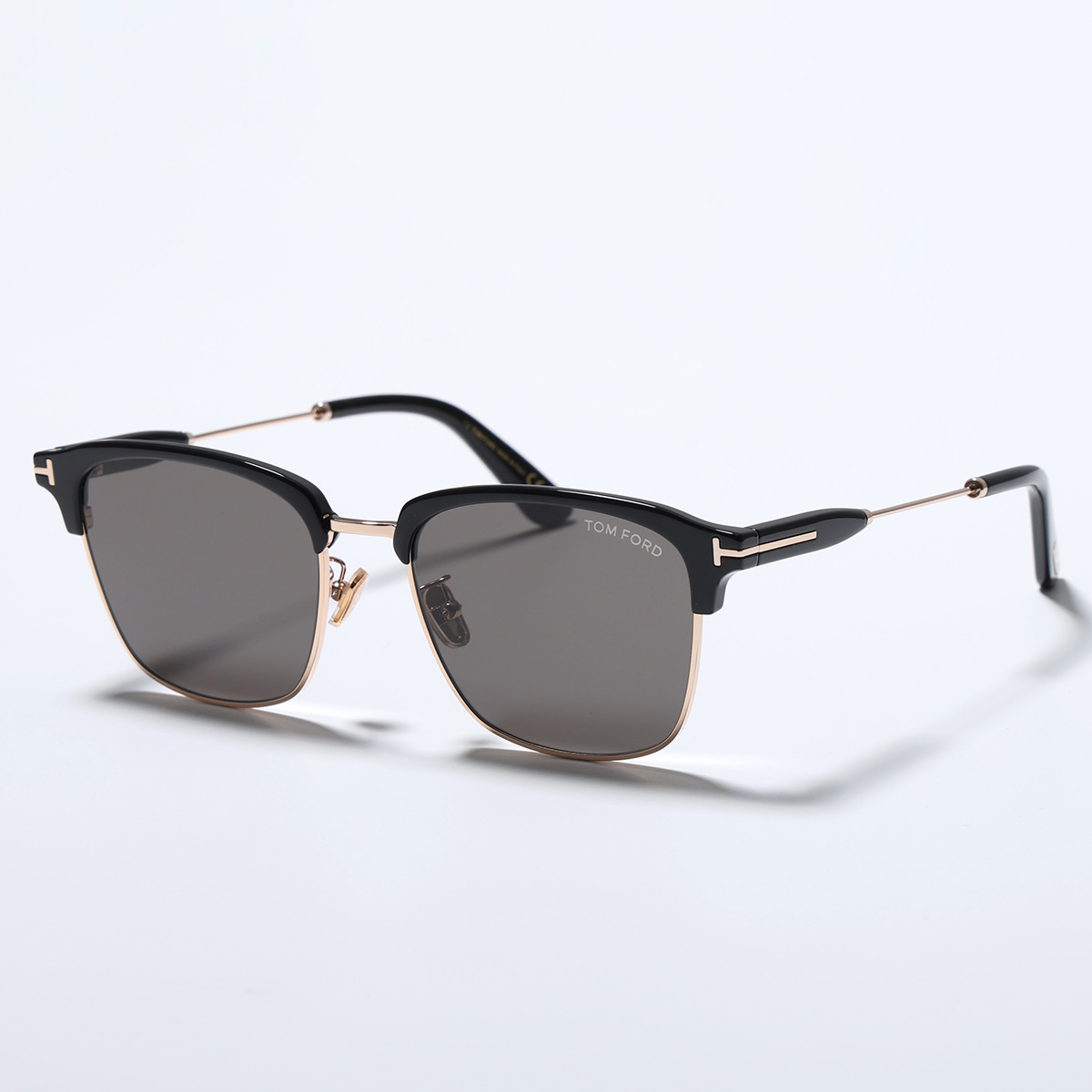 TOM FORD トムフォード サングラス TF1242-K FT1242-K メンズ サーモントブロー型 コンビネーション クリングスタイプ アジアンフィット 01Aの画像