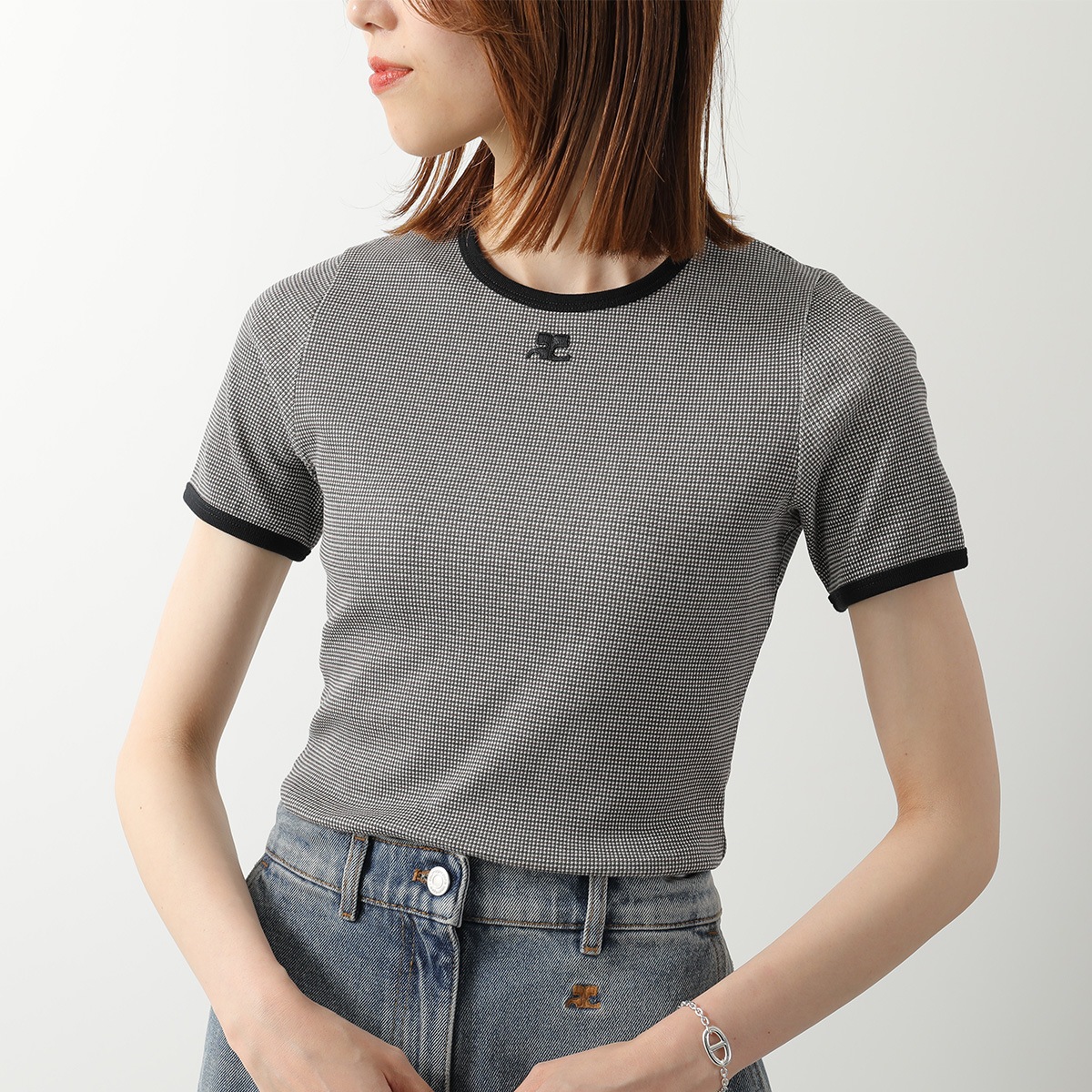 courreges（クレージュ） Tシャツ 126JTS017JS0223 レディース 半袖