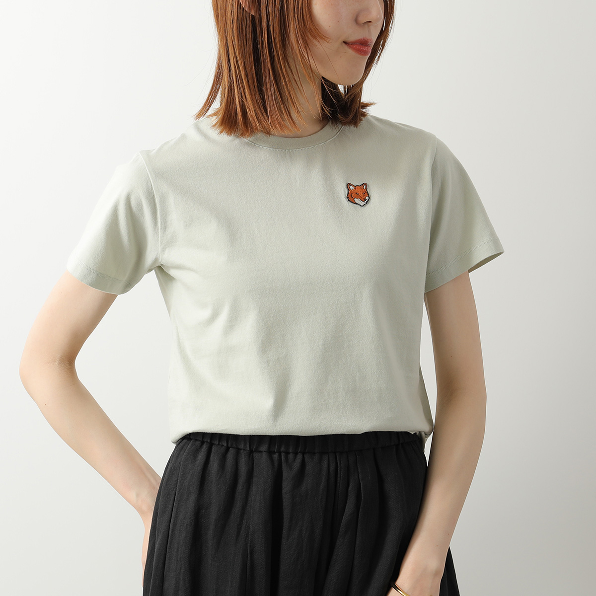 MAISON KITSUNE（メゾン キツネ） キッズ Tシャツ FOX HEAD フォックス
