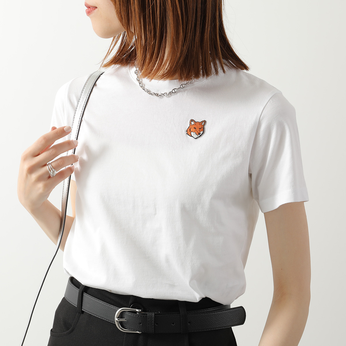 MAISON KITSUNE（メゾン キツネ） キッズ Tシャツ FOX HEAD フォックス