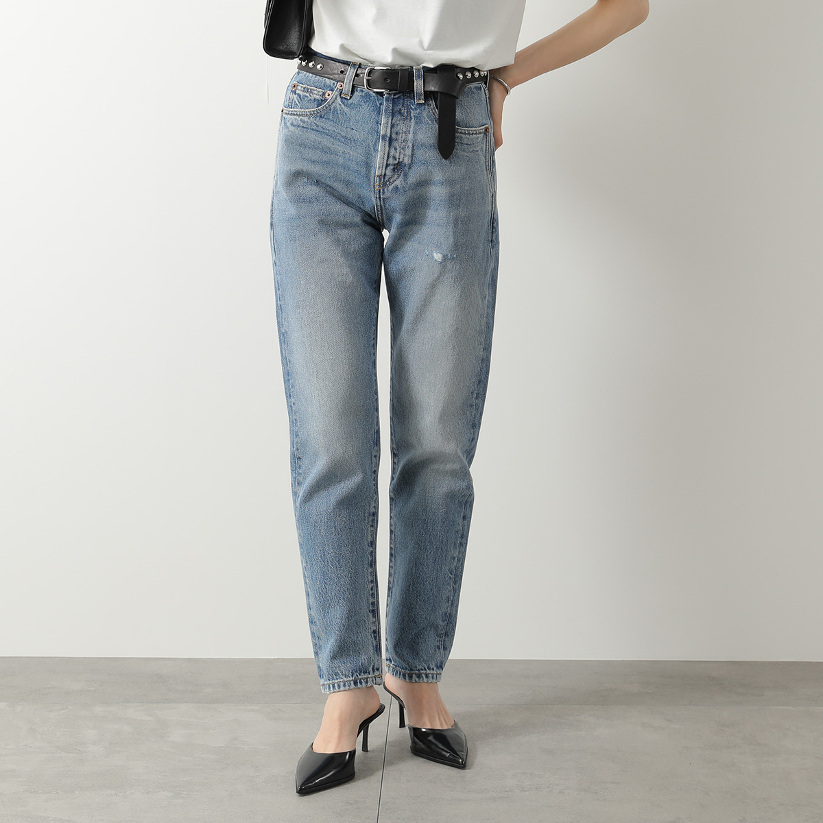 Saint Laurent サンローラン パリス ジーンズ ダメージ加工 デニム 未 