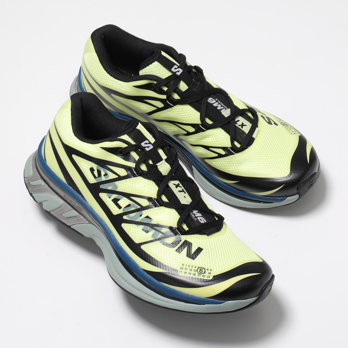 MM6 × SALOMON エムエムシックス メゾンマルジェラ サロモン コラボ スニーカー XT SH1WS0020 P6303 メンズ ローカット シューズ 靴 HB420/SUNNY-LIMEの画像