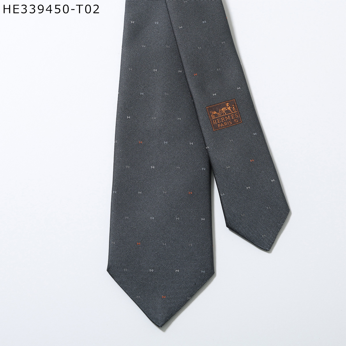 HERMES（エルメス） ネクタイ Hミクロ TIE H MICRO H339450T メンズ