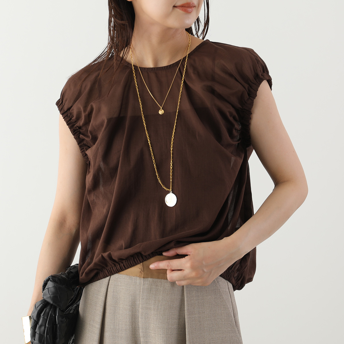 cloche（クロッシェ） クロシェ ブラウス 85695 レディース シアー