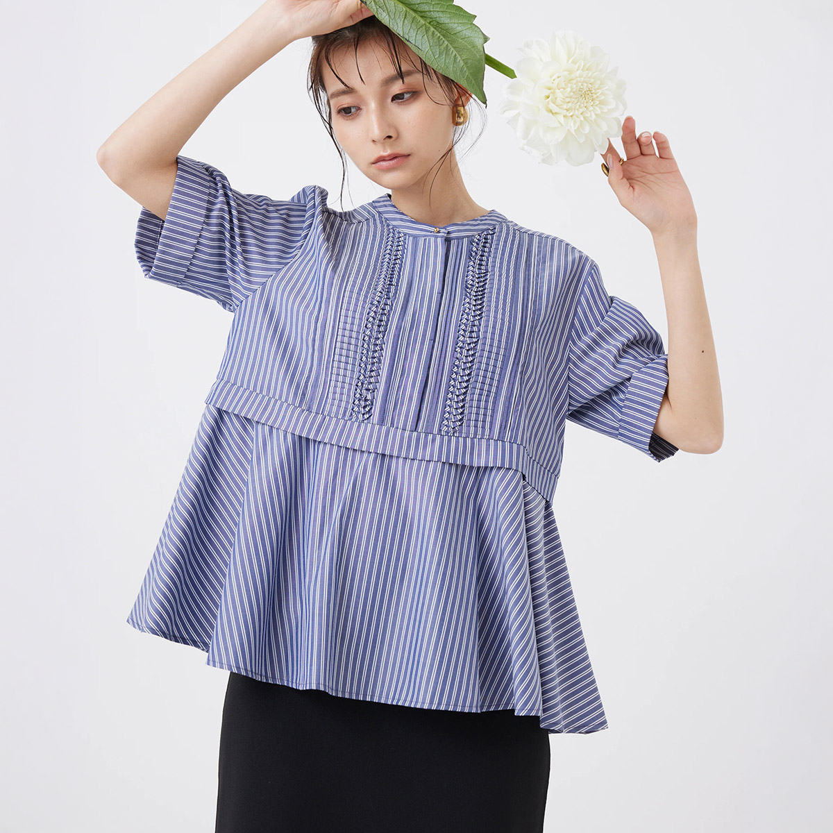 Torrazzo Donna（トラッゾドンナ） ブラウス 6267-380 レディース