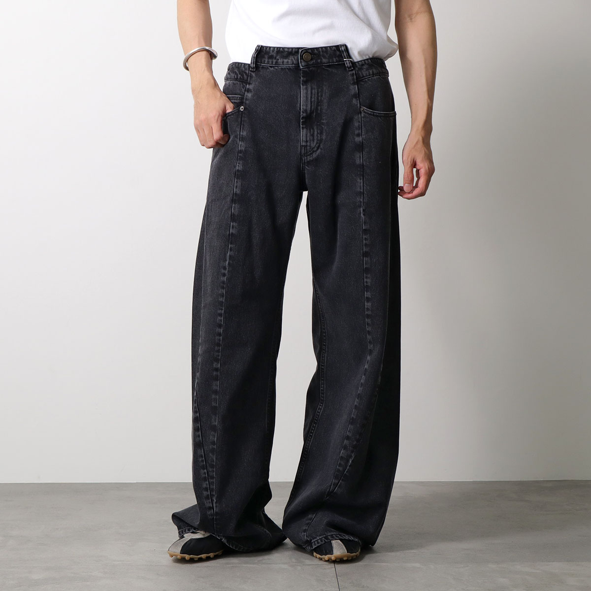 MAISON MARGIELA メゾンマルジェラ デニムパンツ S51LA0133 S30496 メンズ スプライスト ジーンズ Gパン ジーパン 961 S51LA0133S30496961の画像