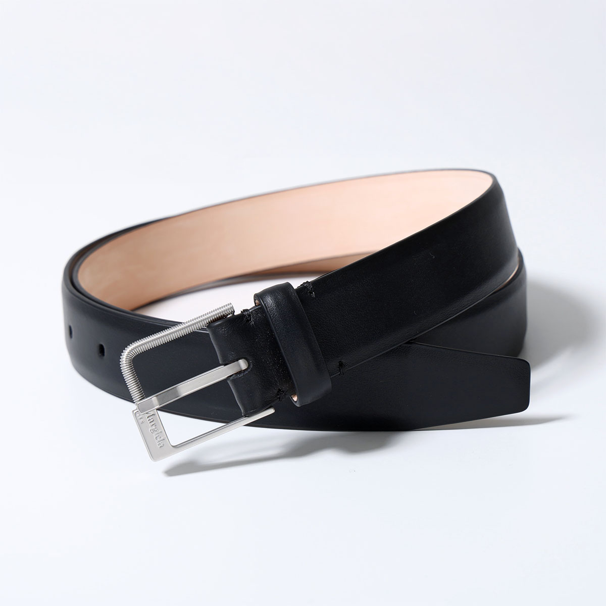 MAISON MARGIELA メゾンマルジェラ ベルト SA1TP0020 P8835 メンズ レザー スクエアバックル 3cm T8013 SA1TP0020P8835T8013の画像