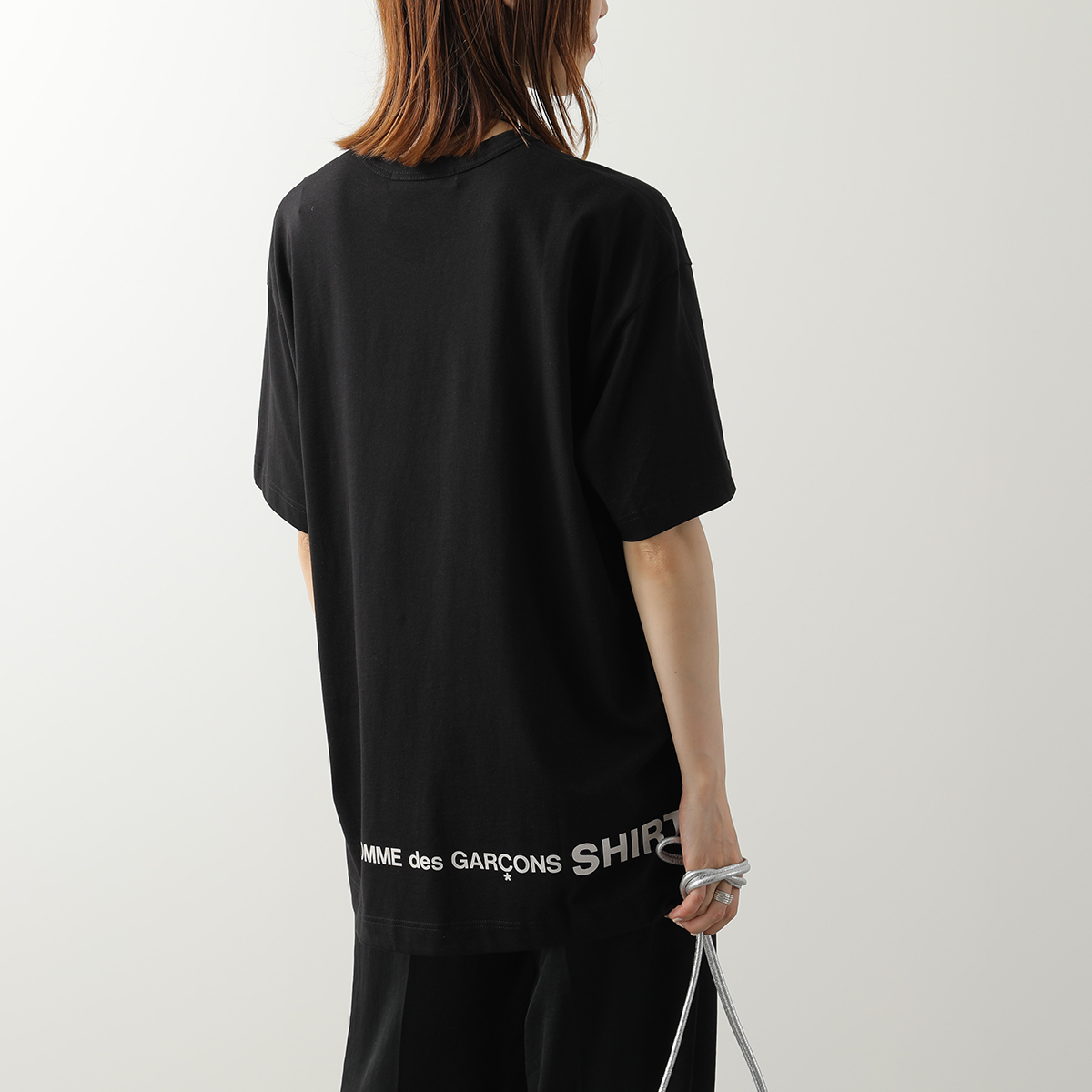 COMME des GARCONS コムデギャルソン 半袖 Tシャツ FQ-T008 メンズ レディース コットン カットソー クルーネック ロゴの画像