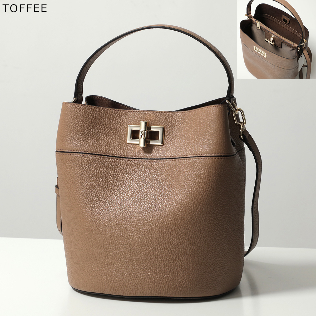 Furla フルラ ハンドバッグ Amelia アメリア M WB01953 HSF000 レディース バケットバッグ ショルダーバッグ 鞄 WB01953_HSF000_1007_O6000の画像