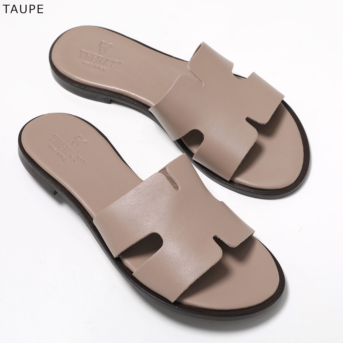 THERA'S セラス フラットサンダル 01 レディース レザー シューズ 靴