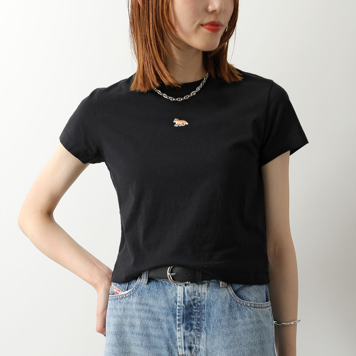 MAISON KITSUNE（メゾン キツネ） Tシャツ PW00111 KJ7026 レディース