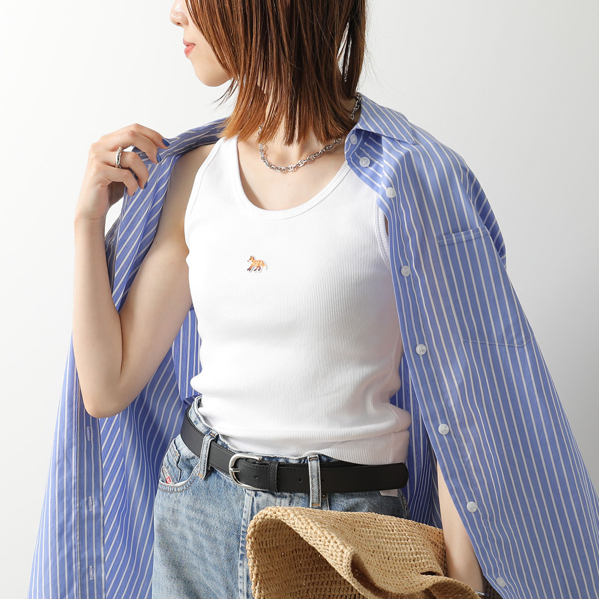 MAISON KITSUNE（メゾン キツネ） タンクトップ BABY FOX ベイビー