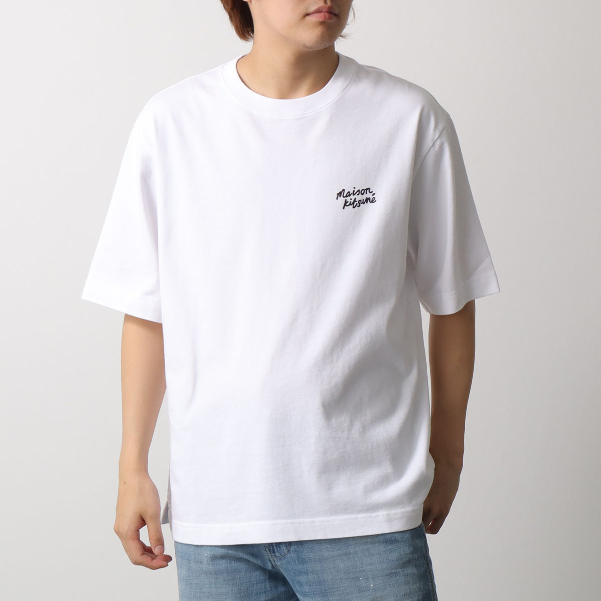 MAISON KITSUNE（メゾン キツネ） Tシャツ HANDWRITING ハンド