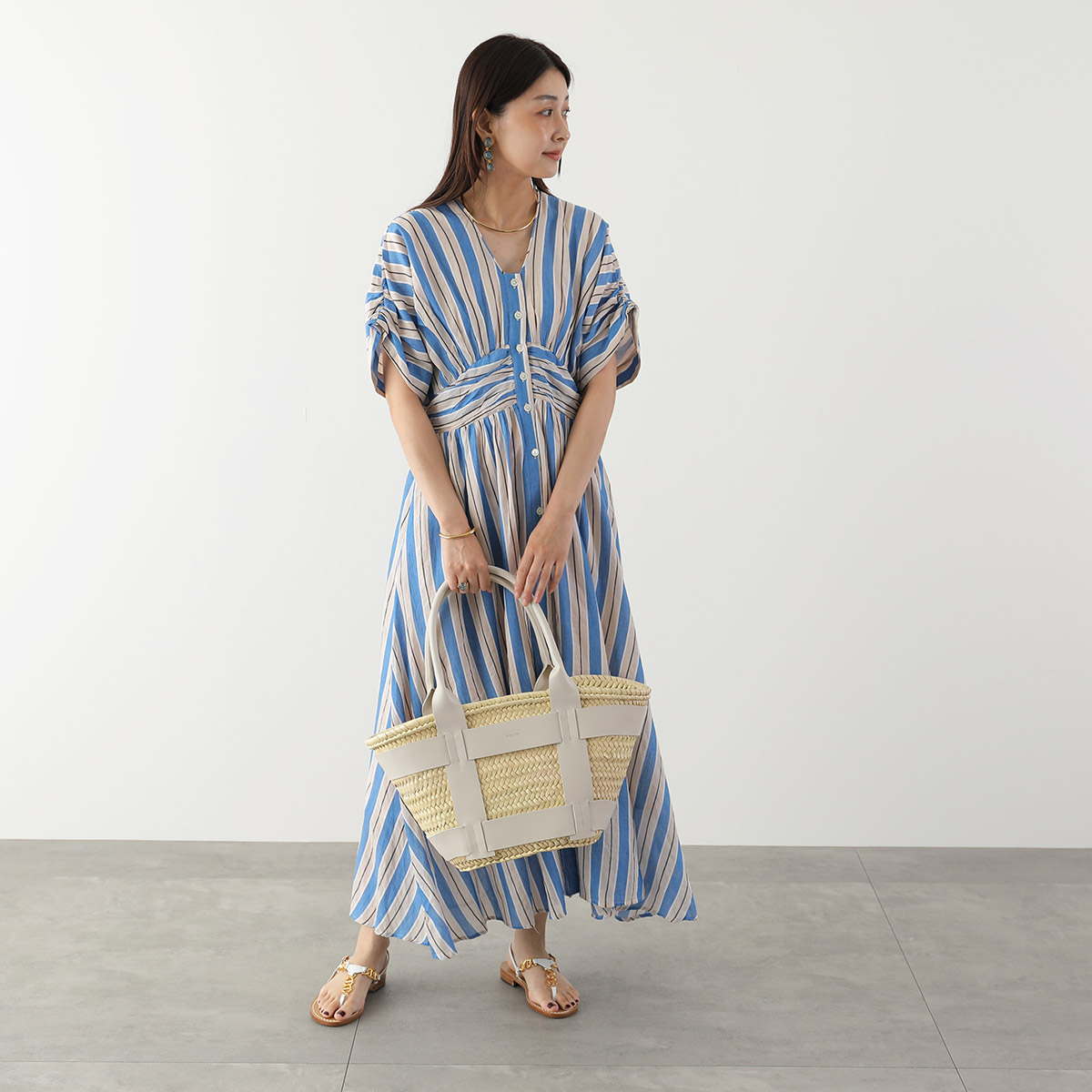 NE QUITTEZ PAS!（ヌキテパ） ne Quittez pas ワンピース Cotton Voile