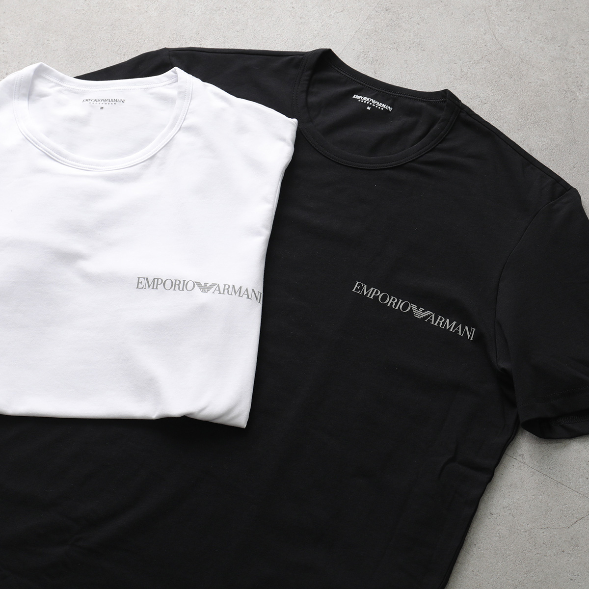 即売希望の為最終値下げEMPORIO ARMANI エンポリオアルマーニ EMPORIO ARMANI UNDERWEAR エンポリオアルマーニ Tシャツ 【2枚セット