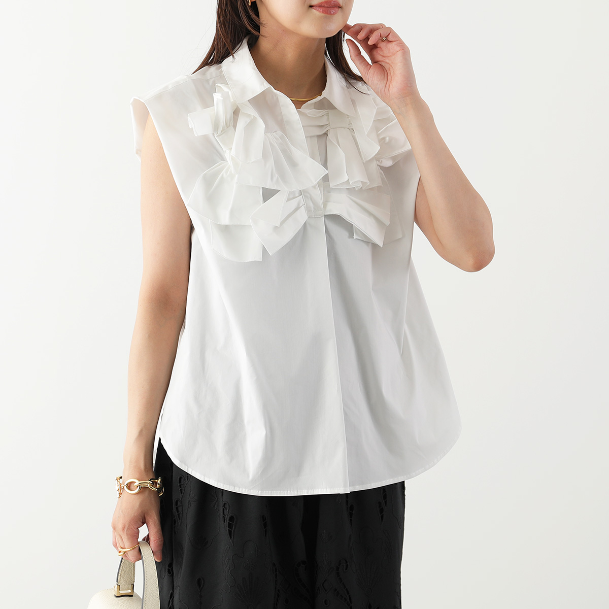 えり〜ERIsSHOP〜さま専用 Eimee Law（エイミーロウ） タックスリーブブラウス 84777Z レディース