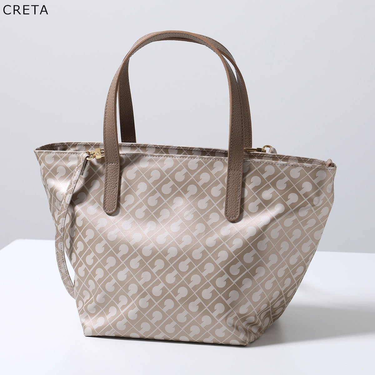 ゲラルディーニ GHERARDINI ハンドバッグ ショルダー付 ライトベージュ GHERARDINI（ゲラルディーニ） ショルダーバッグ SOFTY SMALL ソフティ