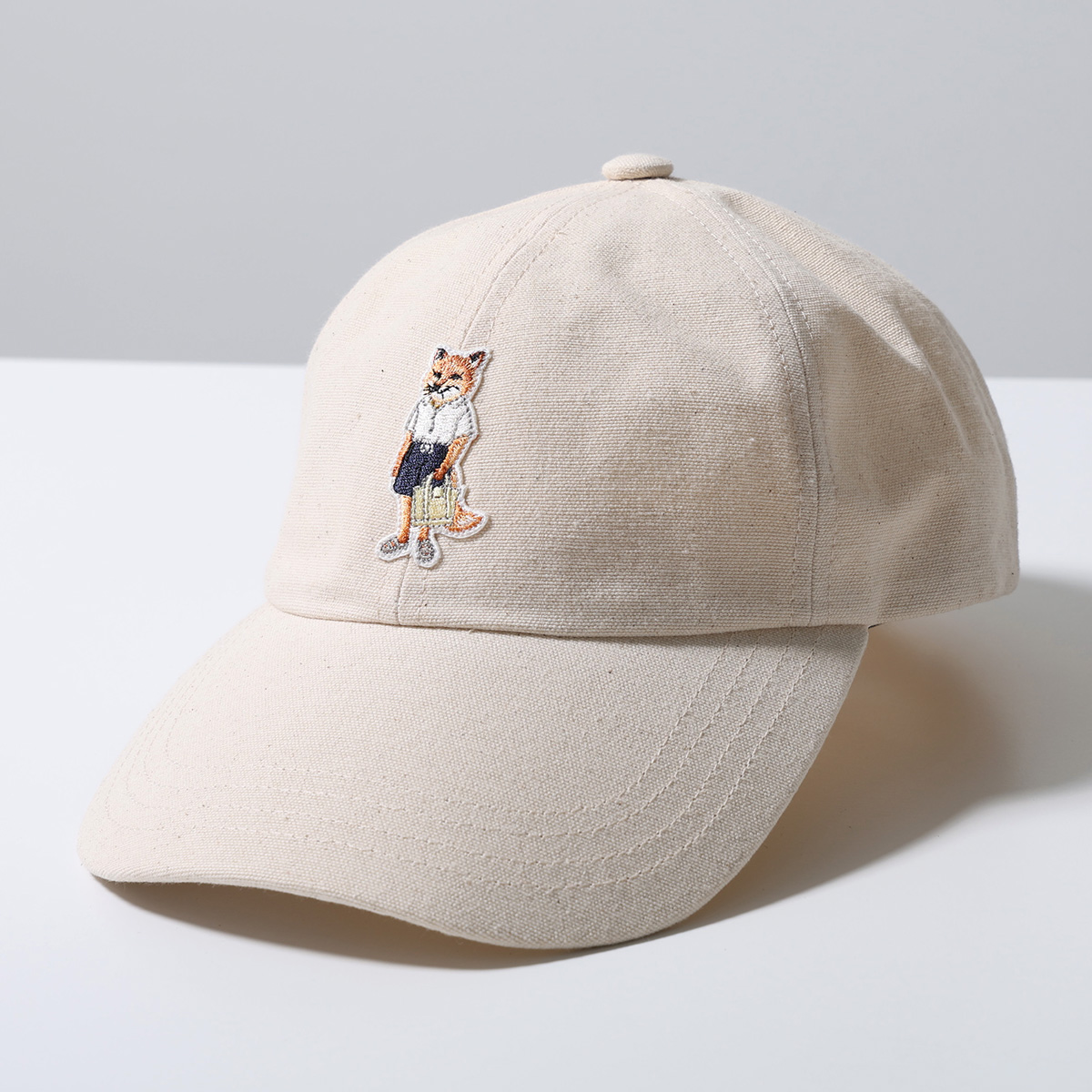 Maison Kitsuné キャップ 狐刺繍 新品 MAISON KITSUNE（メゾン キツネ） ベースボールキャップ DRESSED FOX