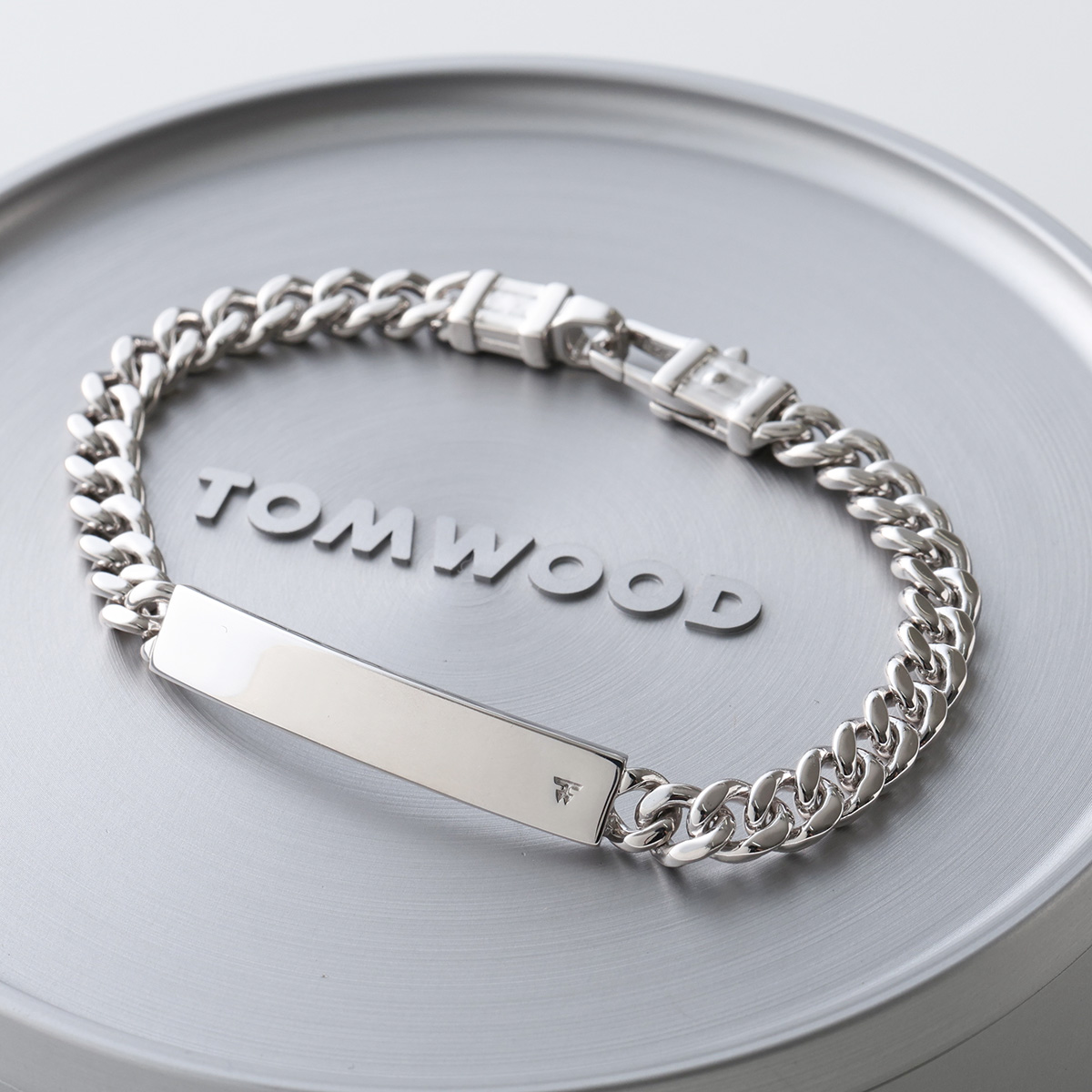 TOMWOOD シルバー チェーンブレスレット（ID Bracelet） TOM WOOD（トムウッド） ブレスレット ID Bracelet メンズ レディース