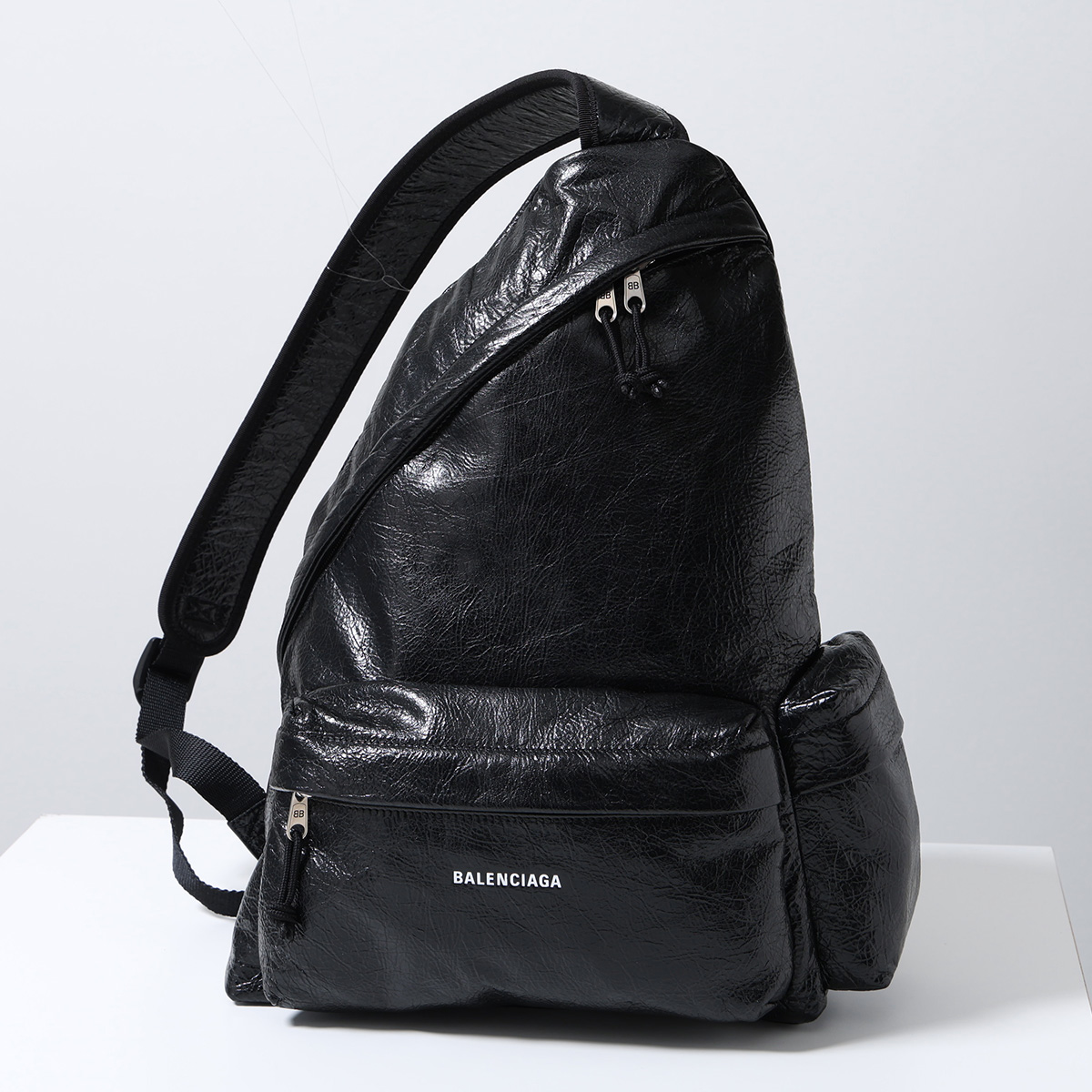 BALENCIAGA バレンシアガ バックパック EXPLORER SL エクスプローラー 853255 1VG7X メンズ リュック ワンショルダー 鞄 1090/BLACK 8532551VG7X1090の画像