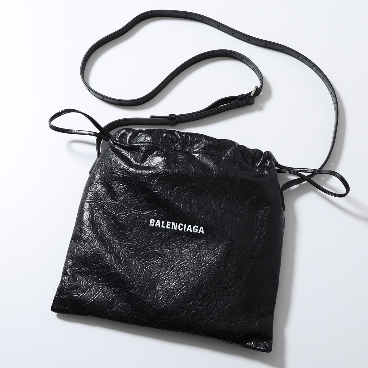 BALENCIAGA バレンシアガ ショルダーバッグ SHOPPER DUST POUCH M ショッパー ダスト ポーチ ミディアム 847109 2ABH6 メンズ 8471092ABH61090の画像