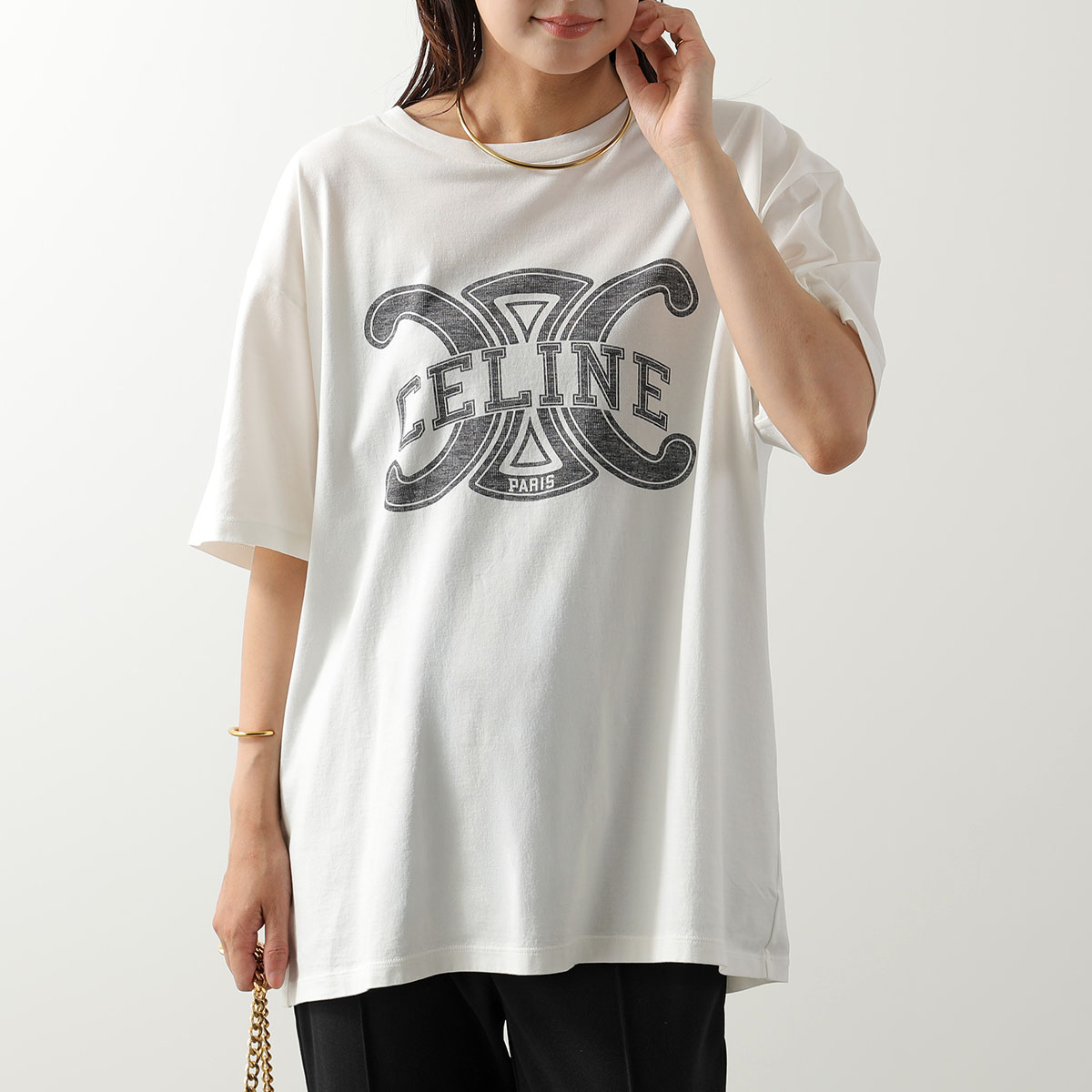 CELINE（セリーヌ） Tシャツ RX0BO671Q.38AW RX0BO671Q.01OB
