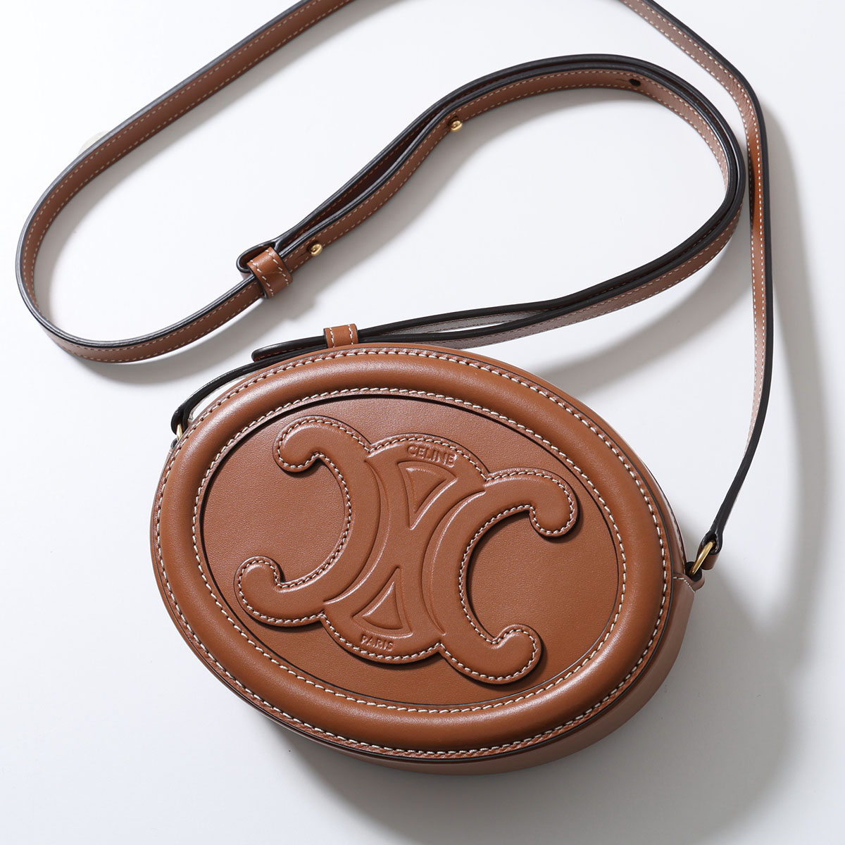 【非売品】セリーヌ CELINE カーフレザー アクセサリーボウル 新品未使用 CELINE（セリーヌ） ショルダーバッグ Oval Purse オーバルパース