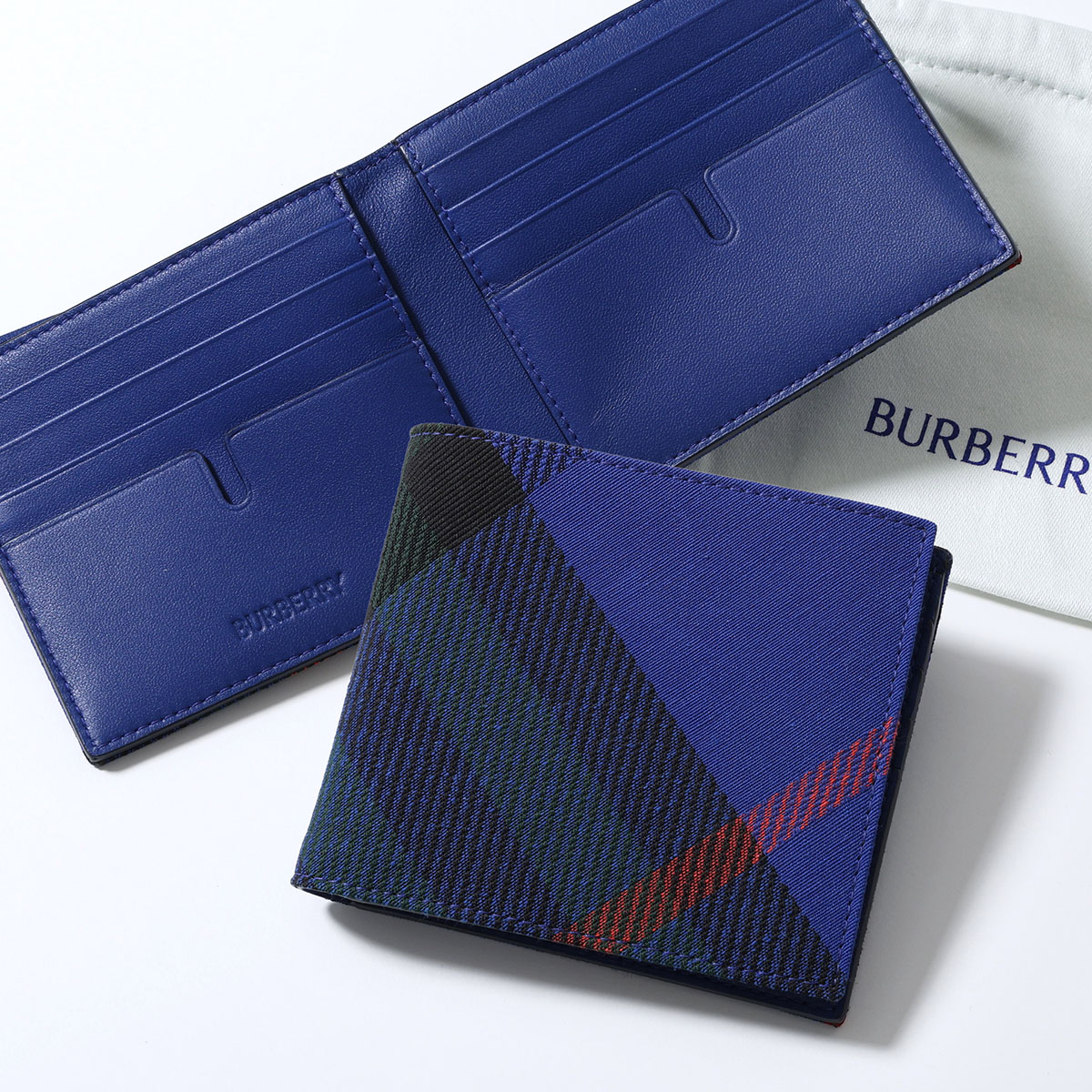 美品　Burberry ミニウォレット バーバリー BURBERRY（バーバリー） 二つ折り財布 MS REG CC CJ1 8089610 メンズ
