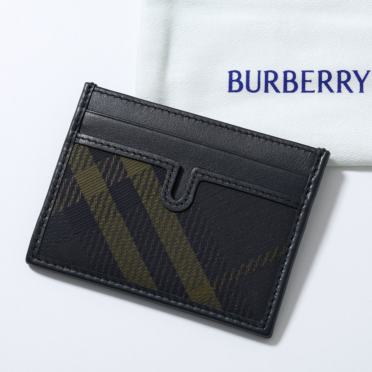 BURBERRY ブラック ケース（カードケース） BURBERRY（バーバリー） カードケース MS SANDON WWW 8098454 メンズ