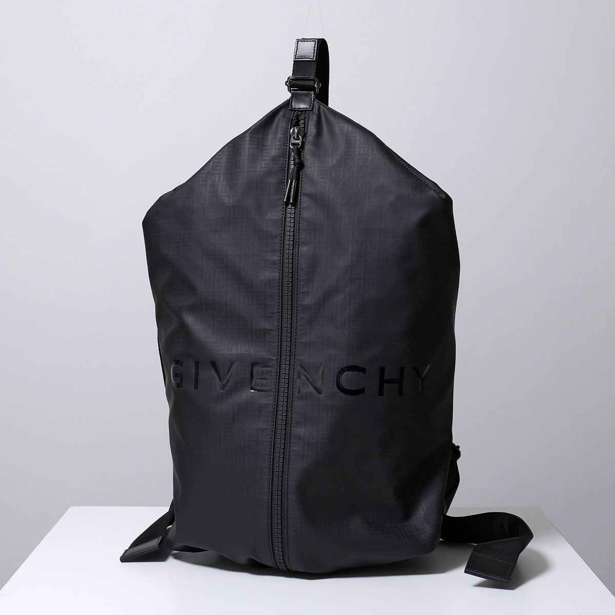 GIVENCHY ジバンシィ バックパック G-ZIP BACKOACK M BK50A8K1VM メンズ リュック ハンドバッグ ロゴ Gジップ 鞄 バッグ 001/BLACKの画像