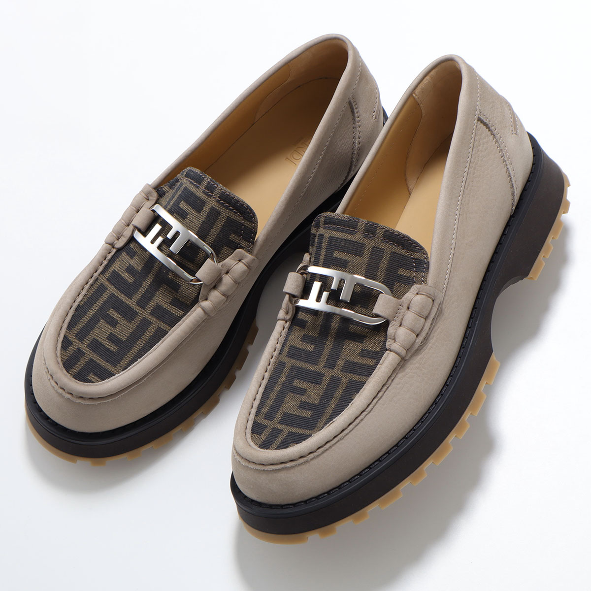 希少ソブリン ユナイテッドアローズ デルフィノ モヘヤ 金ボタン ブレザー 44 FENDI（フェンディ） ローファー OLOCK オーロック 7D1581 AADD メンズ