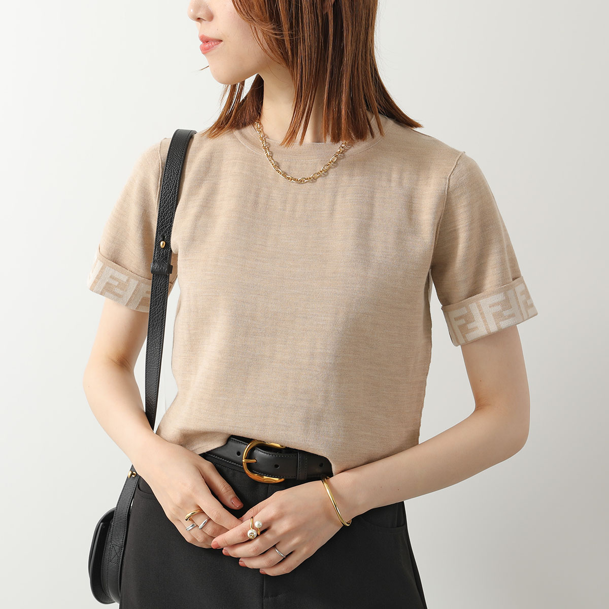 FENDI（フェンディ） FENDI KIDS キッズ ニット JFG142 AOBL