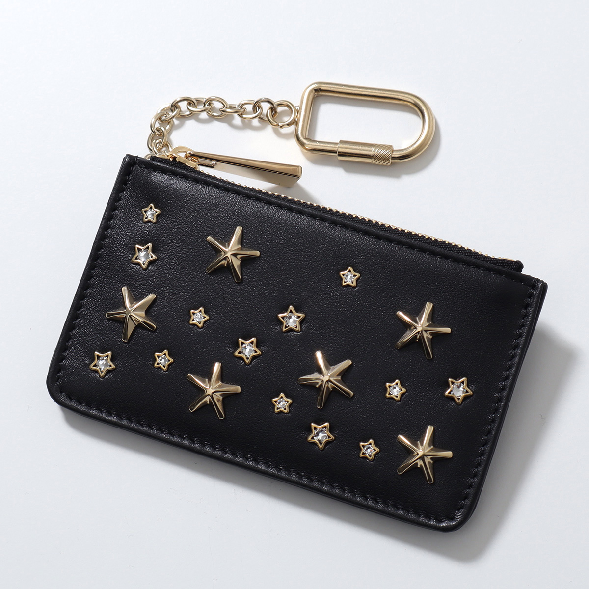 JIMMY CHOO（ジミーチュウ） コインケース NANCY U AUR CZN ナンシー