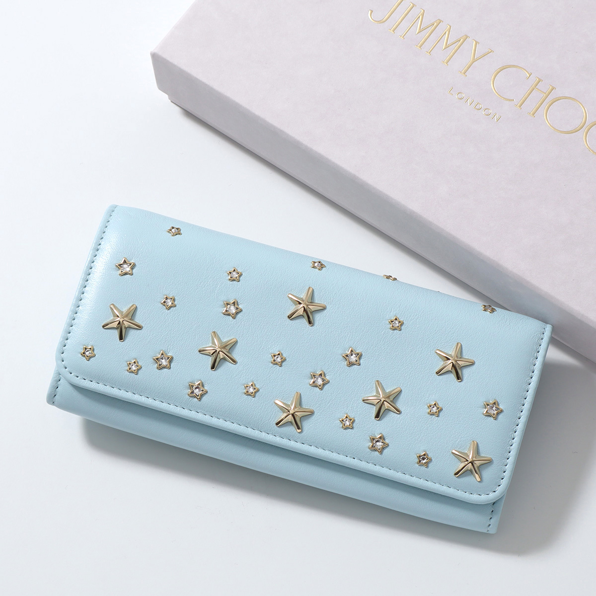 JIMMY CHOO（ジミーチュウ） 二つ折り長財布 NINO U CZN ニノ