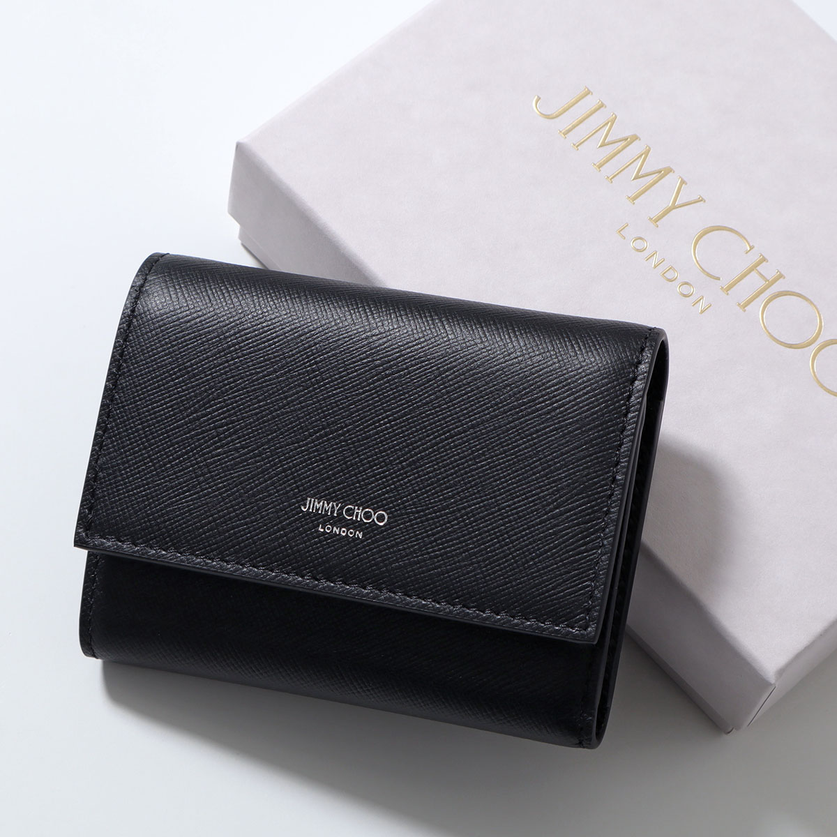 JIMMY CHOO（ジミーチュウ） 三つ折り財布 RIAN TDB レディース ミニ