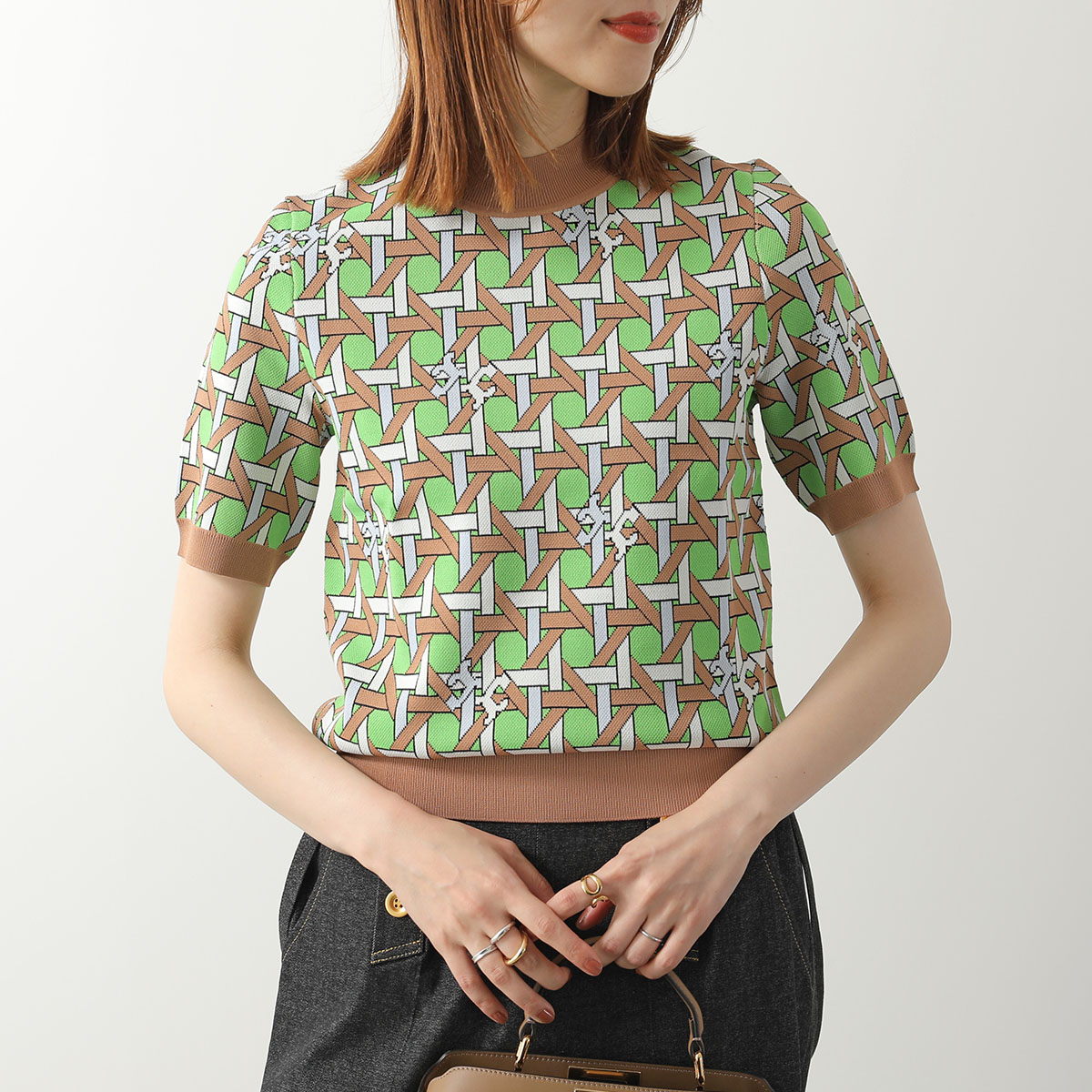 TORY BURCH（トリーバーチ） ニット 146090 レディース 半袖 セーター