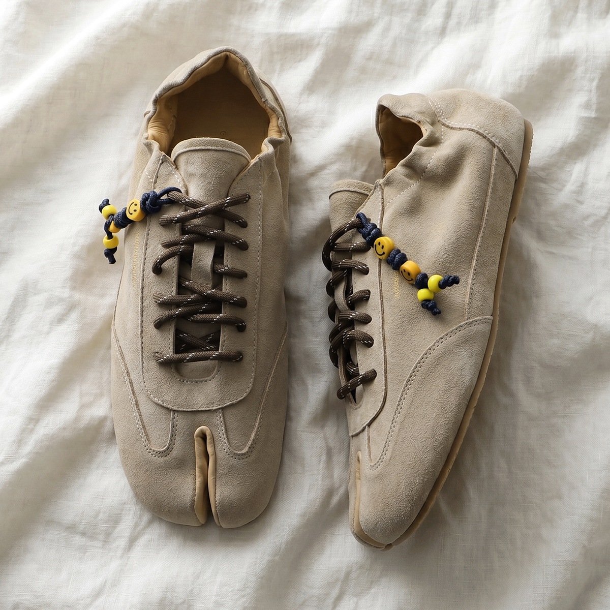 6CRAYON シックスクレヨン スニーカー Thin-Sole Tabi Sneakers Khaki