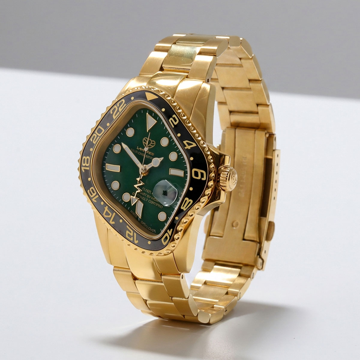 LAARVEE ラーヴィー 腕時計 PEA001GMT メンズウォッチ ステンレス