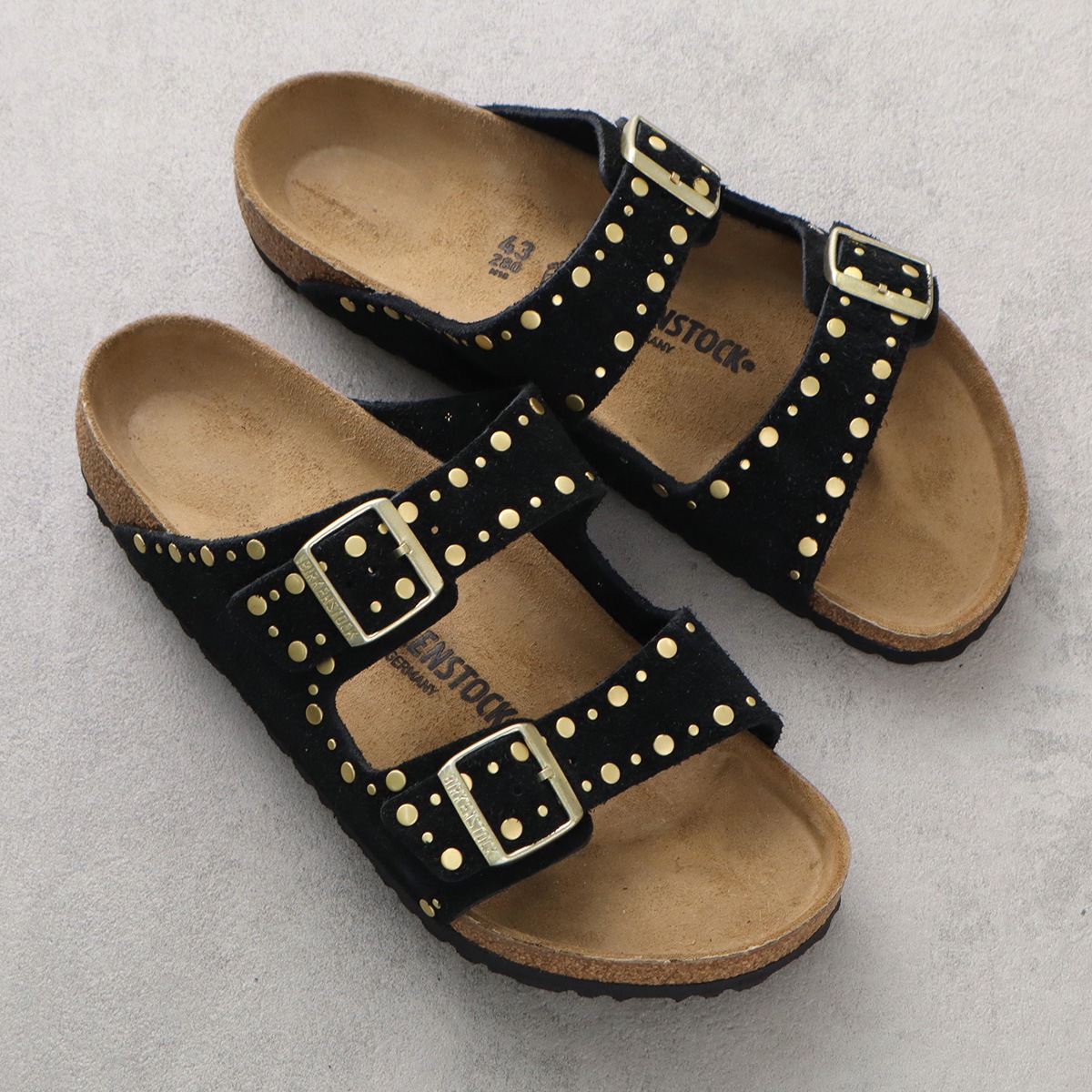 BIRKENSTOCK（ビルケンシュトック） サンダル Arizona Rivet Border