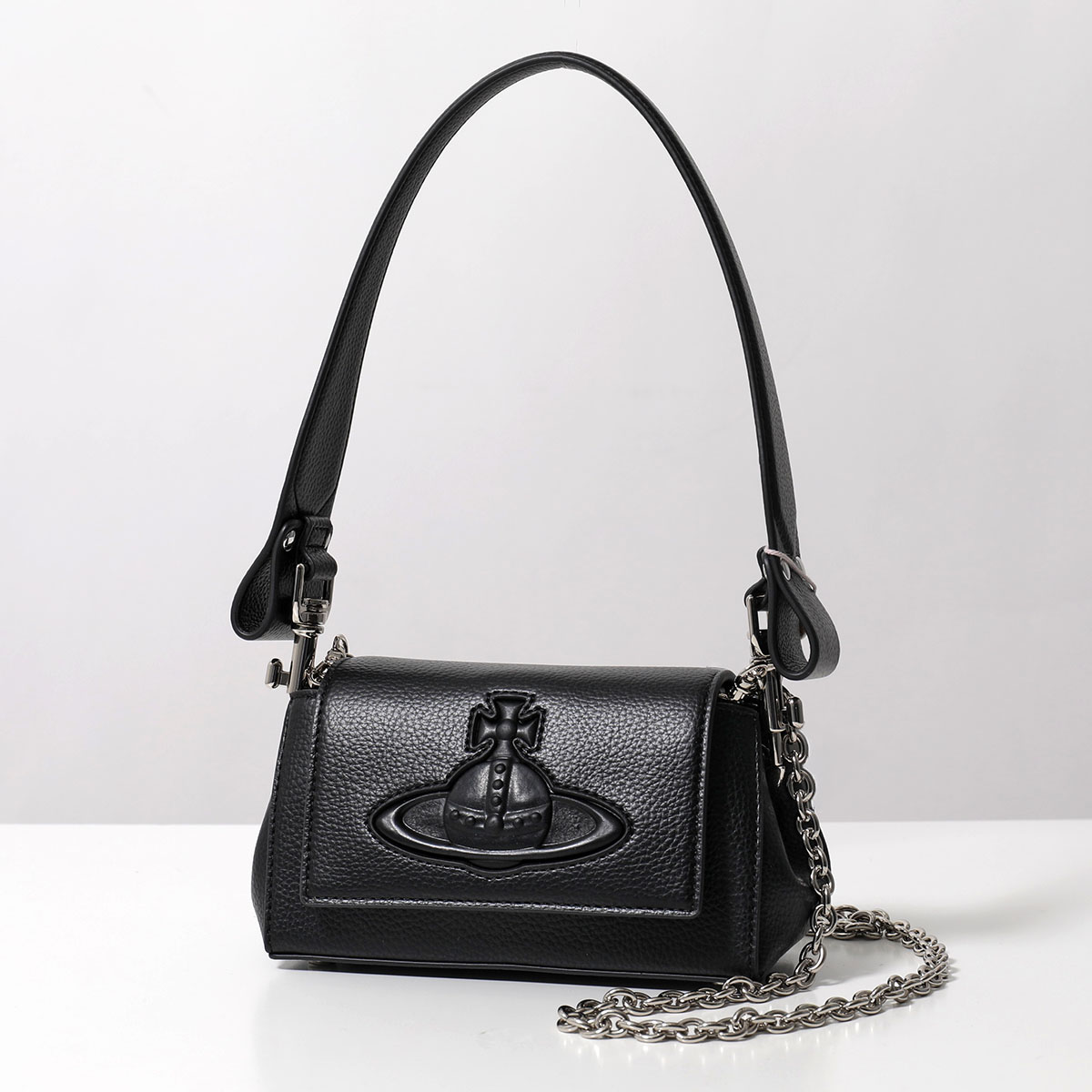 ヴィヴィアンウエストウッド キャンバス レザー 2way ハンドバッグ 元袋付 Vivienne Westwood（ヴィヴィアンウエストウッド） ハンドバッグ HAZEL